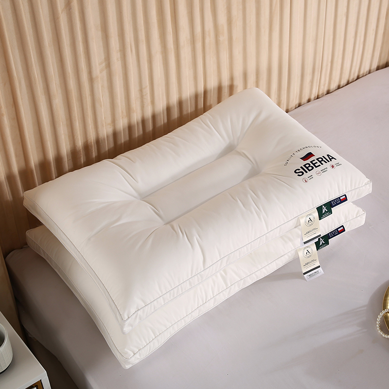 2024新款全棉舒适枕头枕芯舒适枕 48*74cm/只 舒适枕-中枕