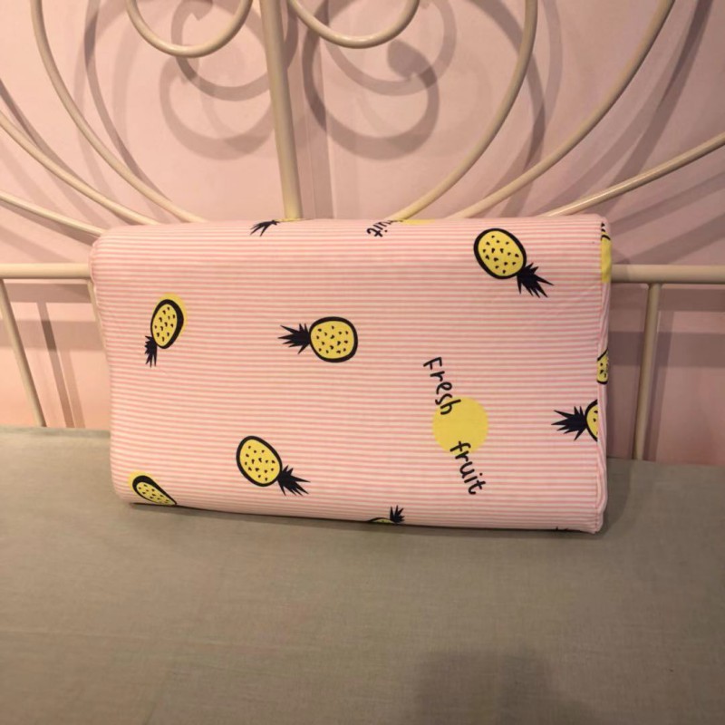 2019新款儿童乳胶枕 粉色菠萝（27*44）