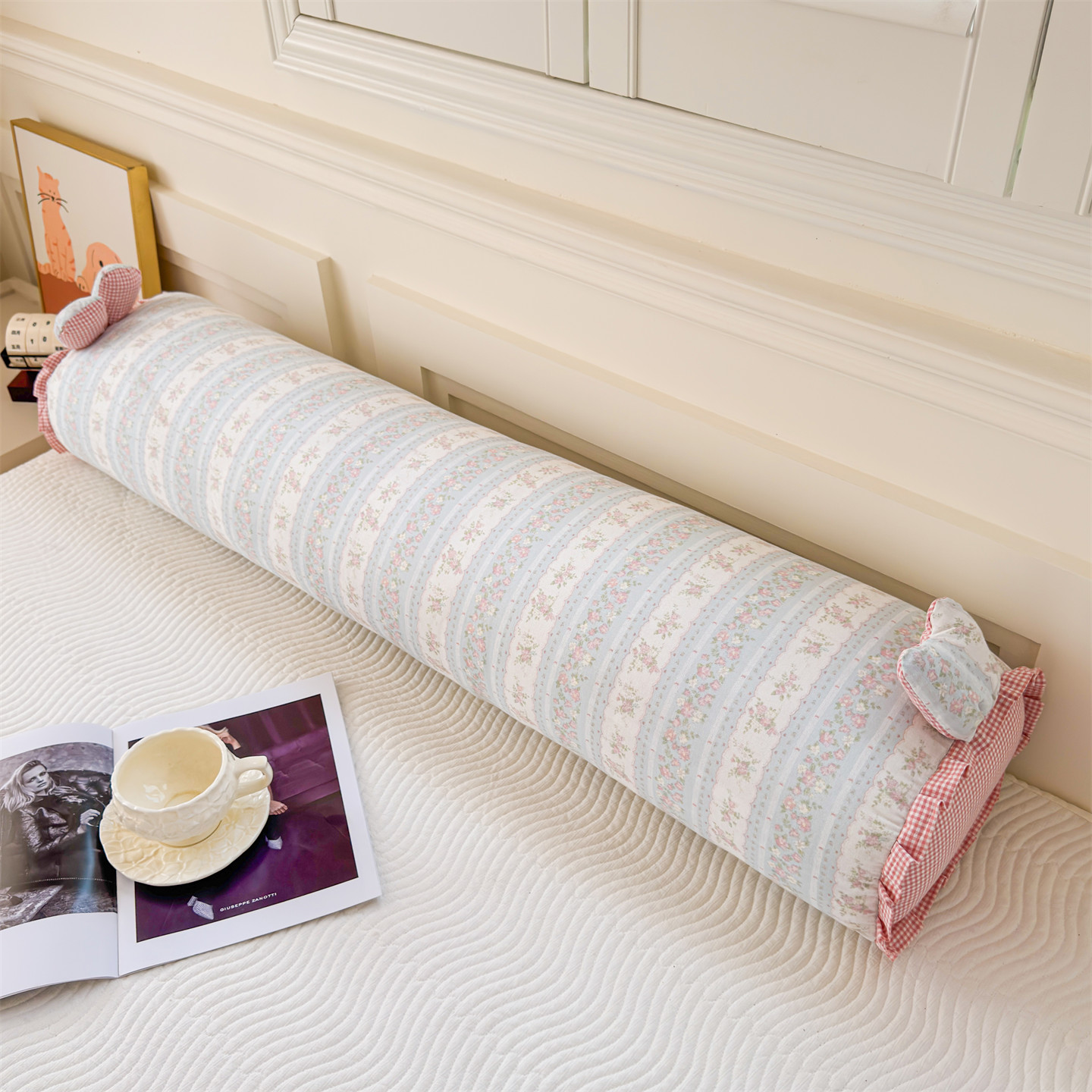 2026新款卡通糖果抱枕夹腿抱枕 云边花影【产品图】/对