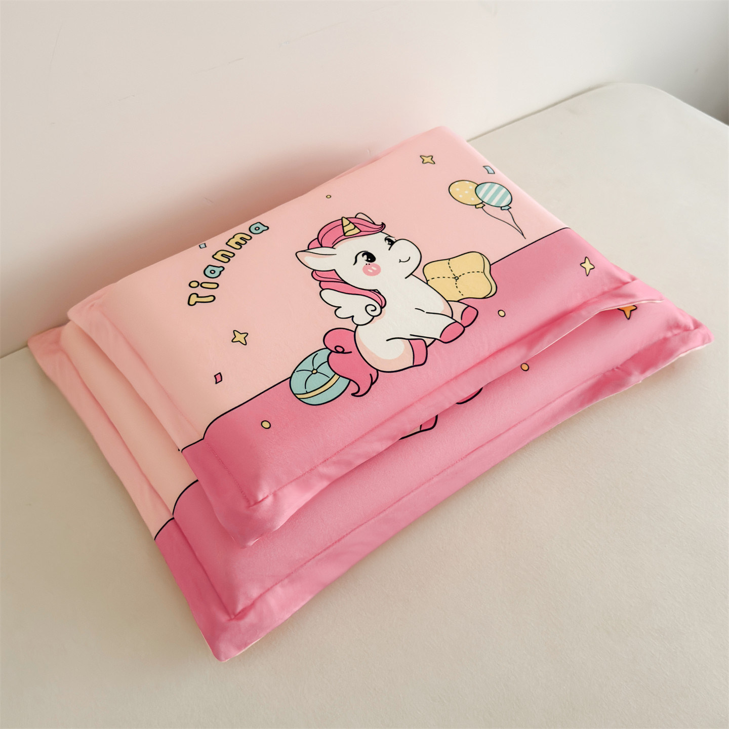 2025新款卡通记忆棉枕  枕头枕芯 温馨独角兽/只