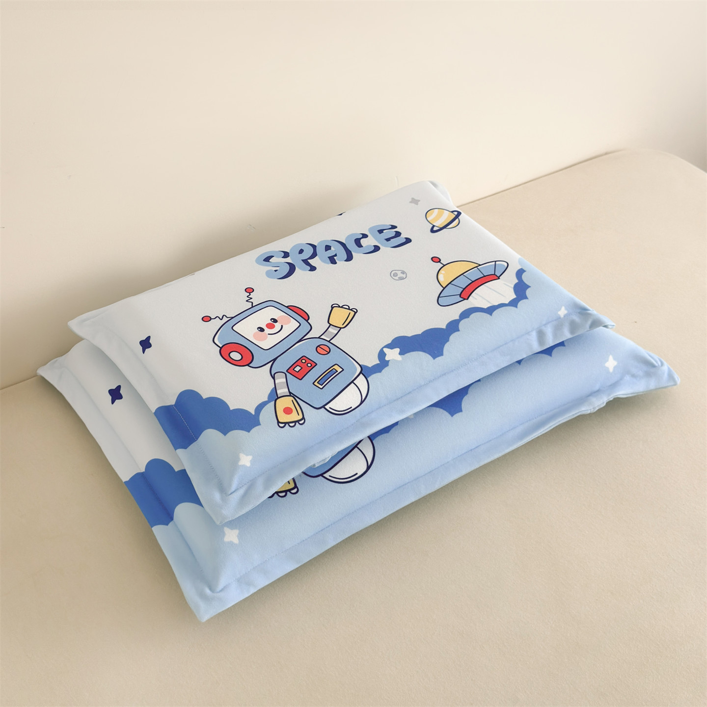 2025新款卡通记忆棉枕  枕头枕芯 流浪太空/对
