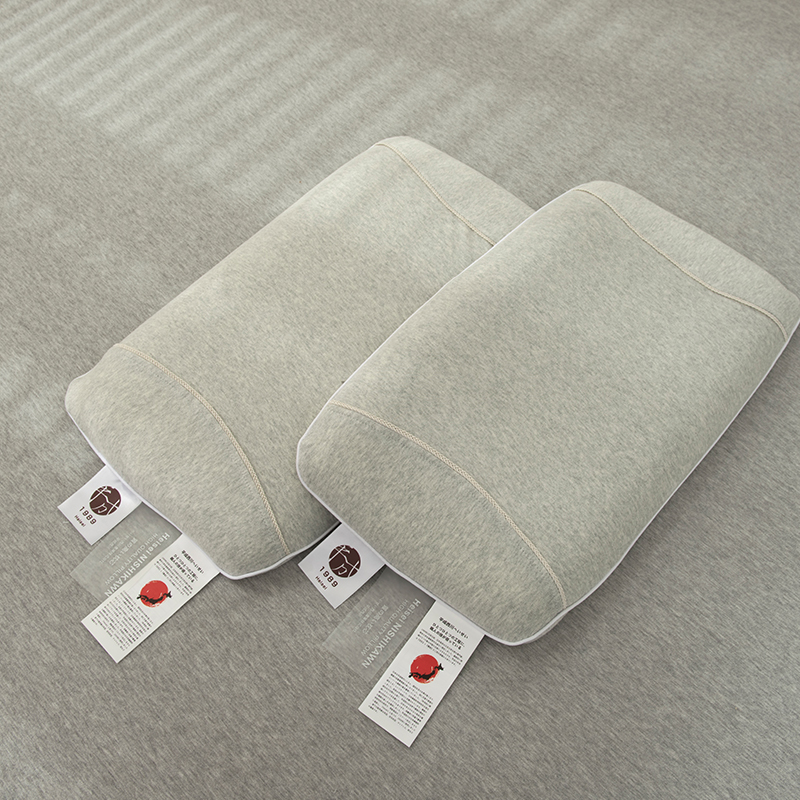 2021新款日式枕芯 平成西川 零压力记忆枕 枕头枕芯-儿童款30+50cm 灰色