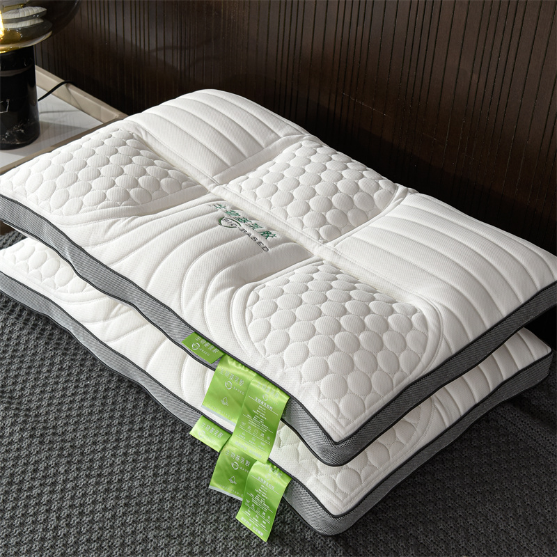 2022新款生物基低度乳胶枕头枕芯48*74cm（图片一） 生物基低度乳胶枕