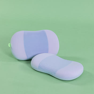 2023新款颈乐啵啵释压凝胶枕  枕头枕芯53*33cm【产品图】 紫色