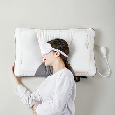 2024新款可调节舒缓安睡气囊充气枕  枕头枕芯 【模特图】48*74cm