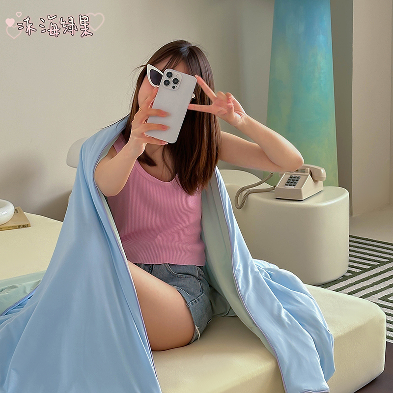 2025新款冰皮抗菌凉感被夏被夏凉被空调被