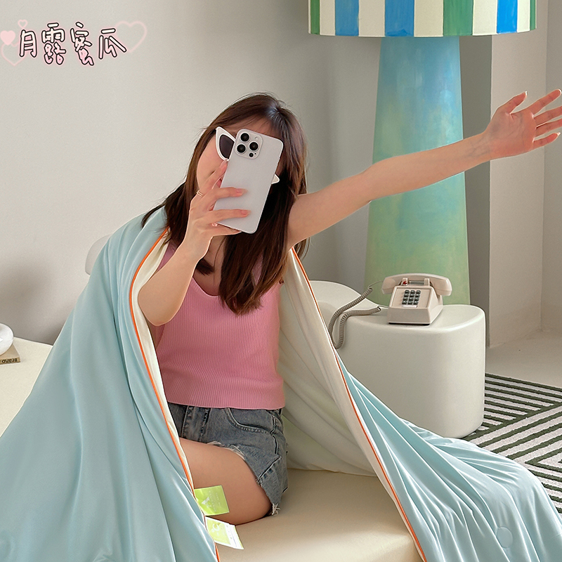 2025新款冰皮抗菌凉感被夏被夏凉被空调被