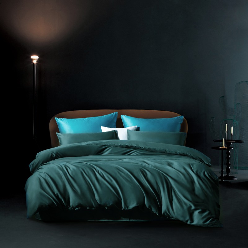 2020新款-素色长绒棉系列四件套 床单款1.8m（6英尺）床 莫兰迪