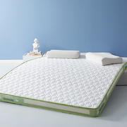 2023新款乳胶记忆棉炫彩系列立体成人床垫 0.8*1.9m（厚5cm） 薄荷绿（白六边格）
