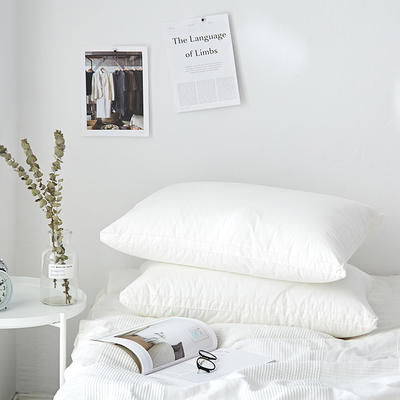 境月 新款简约立体舒适枕（48x74）枕头 枕芯 简约立体舒适枕/只