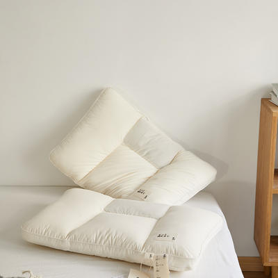 质原生态枕头枕芯48*74cm 质原抑菌四区呵护枕