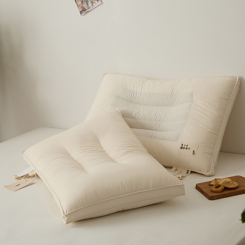 2022新款质原生态抑菌荞麦安睡枕头枕芯 白（48*74cm）