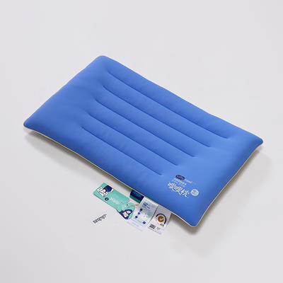 2023新款凉感单边低平枕枕头枕芯 48*74cm/只蓝色