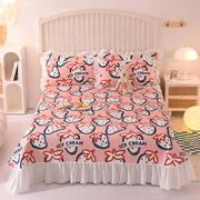 2022新款床盖韩版磨毛系列--单床盖 单床盖180x245cm 草莓爱恋