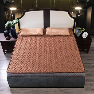 天然环保椰棕护脊床垫天然乳胶贴合多用垫子1.5米1.8米 1.8m（6英尺）床 咖色二合一传统款10公分