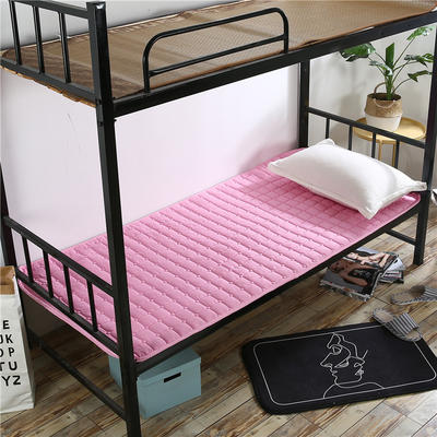 【镇厂之宝】软床垫子床褥子薄款四季款席梦思床护垫【超性价比】 1.2m（4英尺）床 粉色