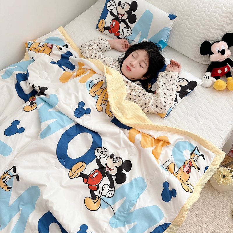 2024新款迪士尼小凉豆夏被儿童枕 被子被芯 110*150cm单夏被 米老鼠