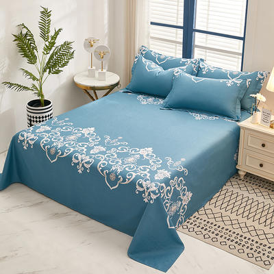 2021新款多规格全棉印花单品系列--单床单 230*250cm 梵庭盛宴