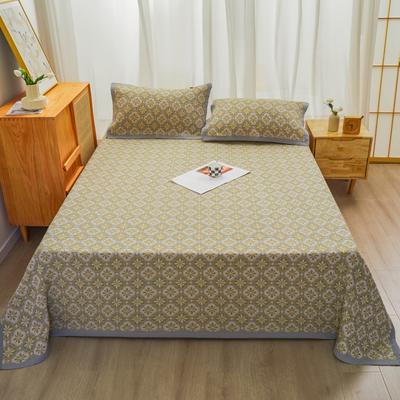 2023新款床盖全棉三层毛巾被床盖80支细沙床盖 150x200cm 留馨