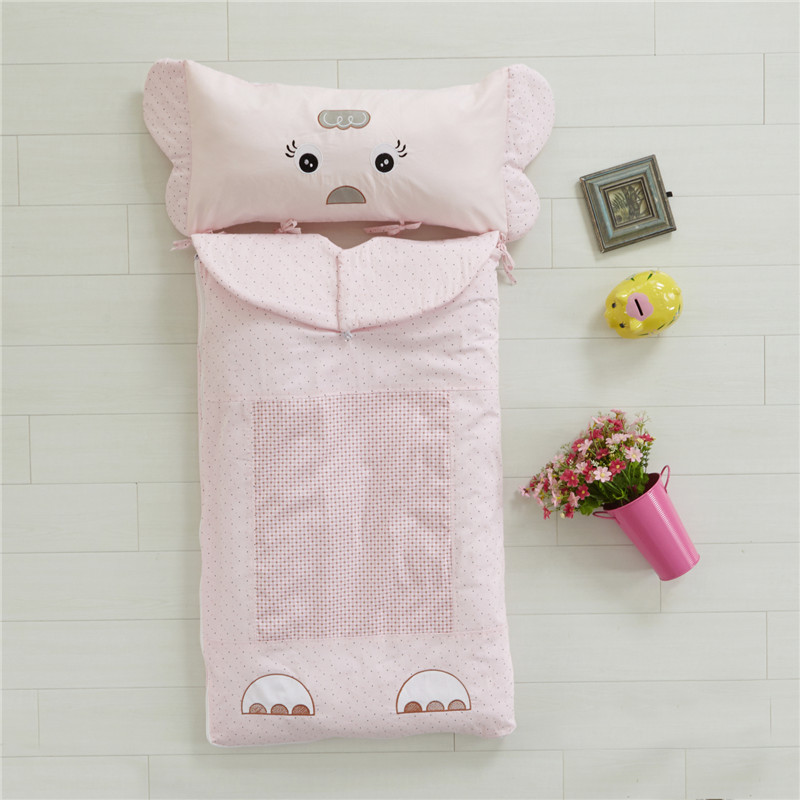 象宝宝儿童睡袋 标准60*125cm羽丝芯玉粉