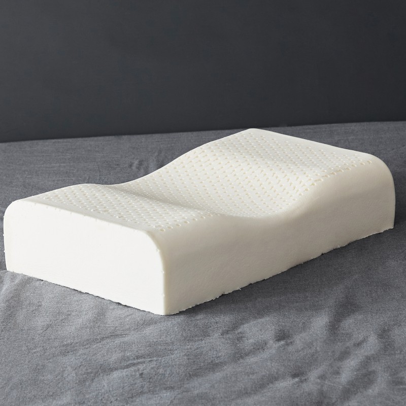 2019新款-皇家vip止鼾乳胶高枕(40*60cm) 白色/只