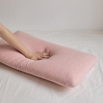 2022新款记忆棉零压力慢回弹面包枕头枕芯 中枕40*70*10cm浅粉色/只