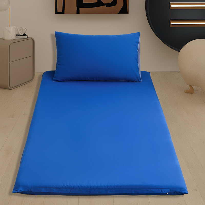 2024新款宿舍家用双面被褥套床垫套 单套90*200cm 克莱因蓝