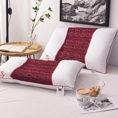 中网磁石枕（48*74）定型枕 红色