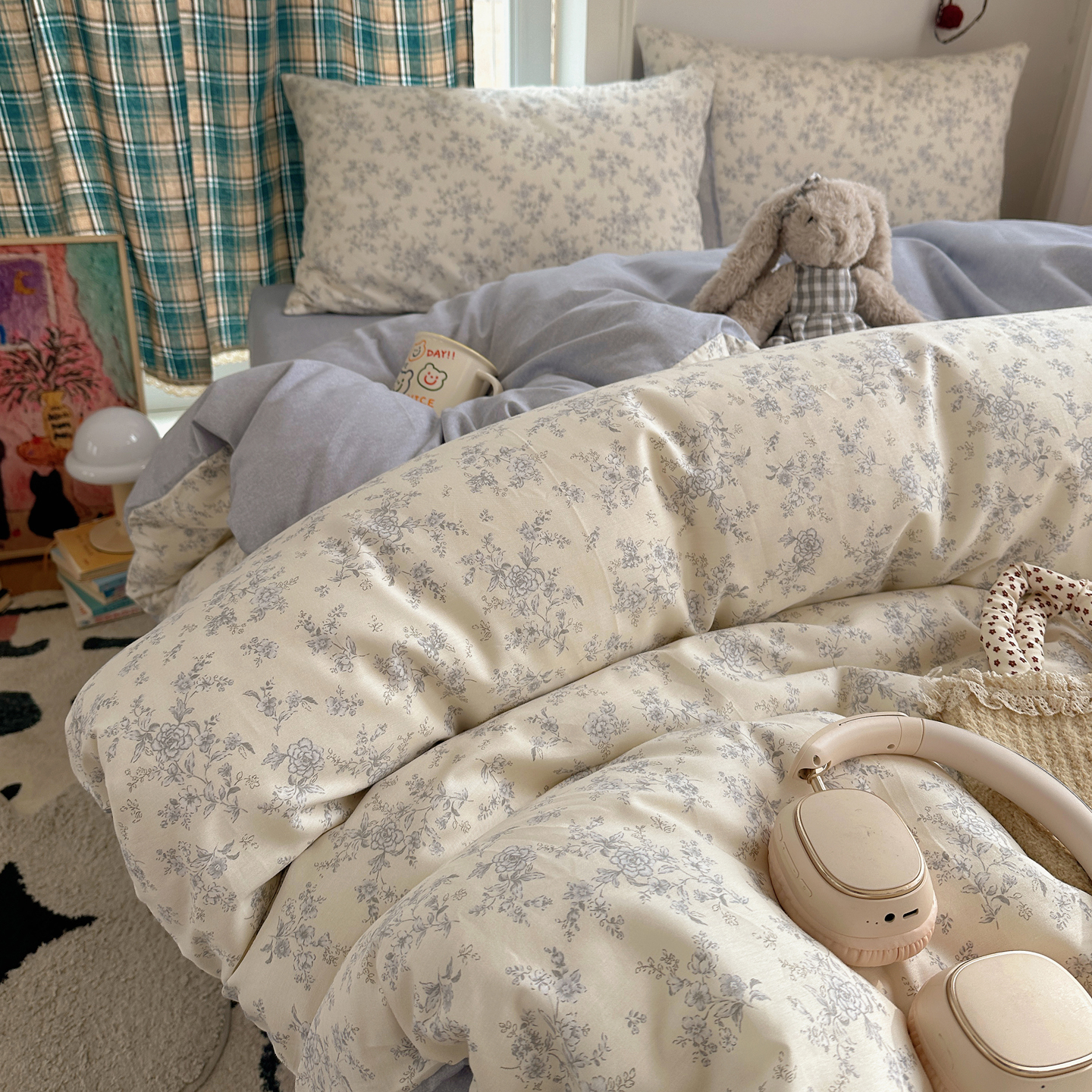 2026新款40支全棉13372小清新四件套