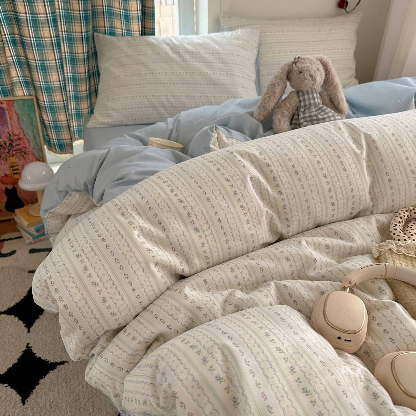 2026新款40支全棉13372小清新四件套