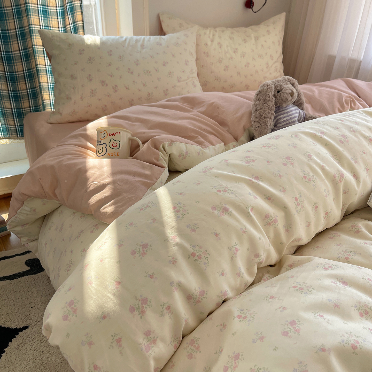 2026新款40支全棉13372小清新四件套