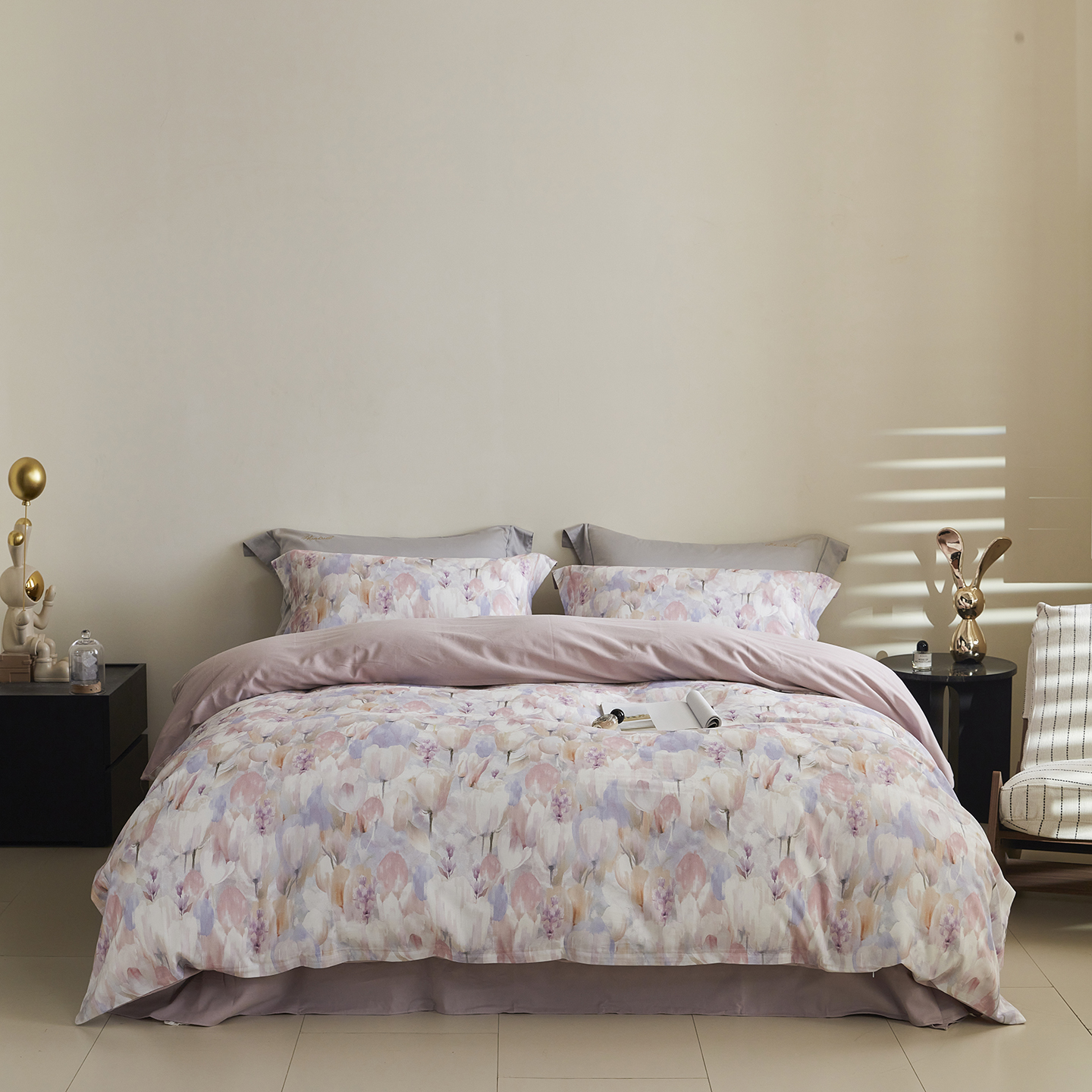 2025新款秋冬全棉生态磨毛四件套 花絮