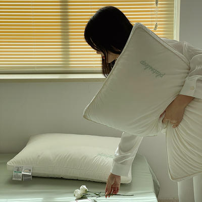 2022新款高端60S全棉柏拉图酒店枕 枕头枕芯 48×74cm柏拉图酒店枕-低枕