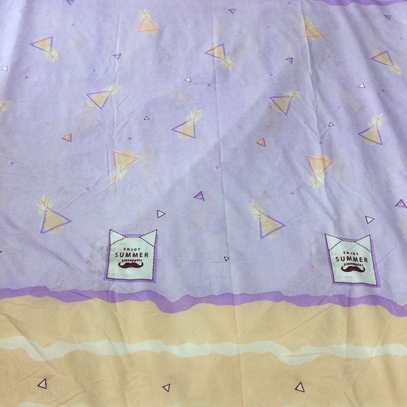 平纹钻石绒面料 宽幅250cm 菠萝蜜紫