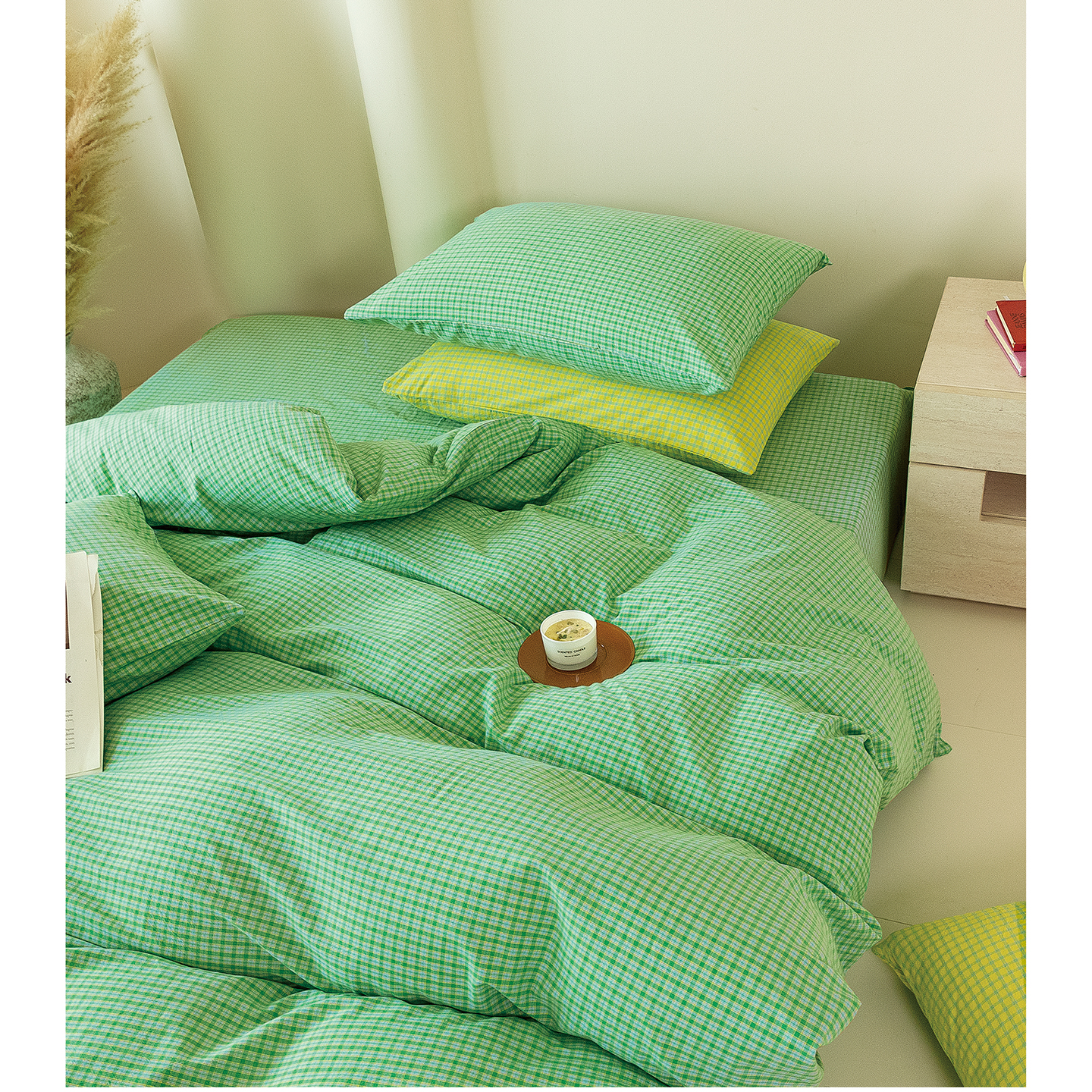 2025新款加厚水洗棉（面料） 小苹果