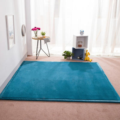2021地垫地毯飘窗垫宝宝爬行垫（纯色地垫） 100厘米*200厘米 宝蓝色