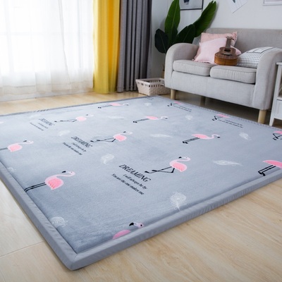 2021地垫地毯飘窗垫宝宝爬行垫(印花地垫) 100厘米*200厘米（厚度2cm） 火鸟