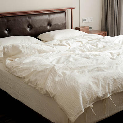 不染系列四件套 床单款四件套1.5m（5英尺）床 小方格