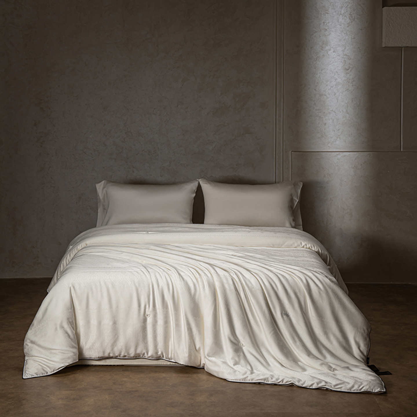 2025新款高端卡罗琳天丝棉提花双宫桑蚕丝被长丝绵被子被芯