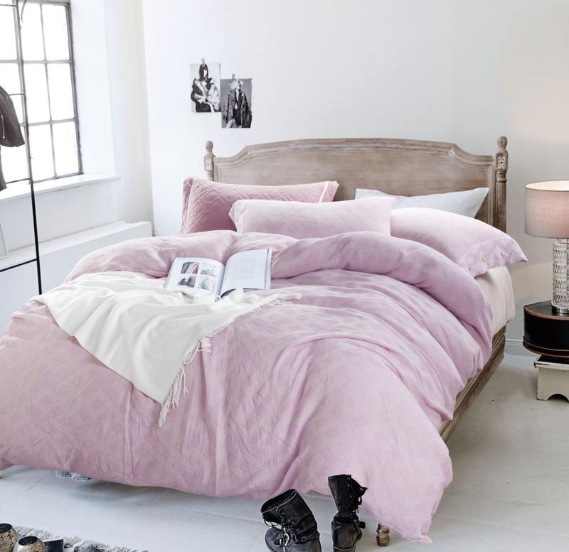 2018新款-全棉多层水柔色织提花四件套