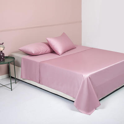 2020新款60支长绒棉单品系列单床单 240cmx250cm单床单 烟粉色