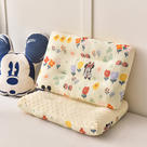 2023新款迪士尼系列儿童针织豆豆绒枕  枕头枕芯  30*50cm 甜蜜米妮