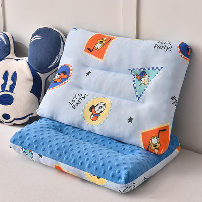 2023新款迪士尼系列儿童针织豆豆绒枕  枕头枕芯  30*50cm 迪士尼乐园
