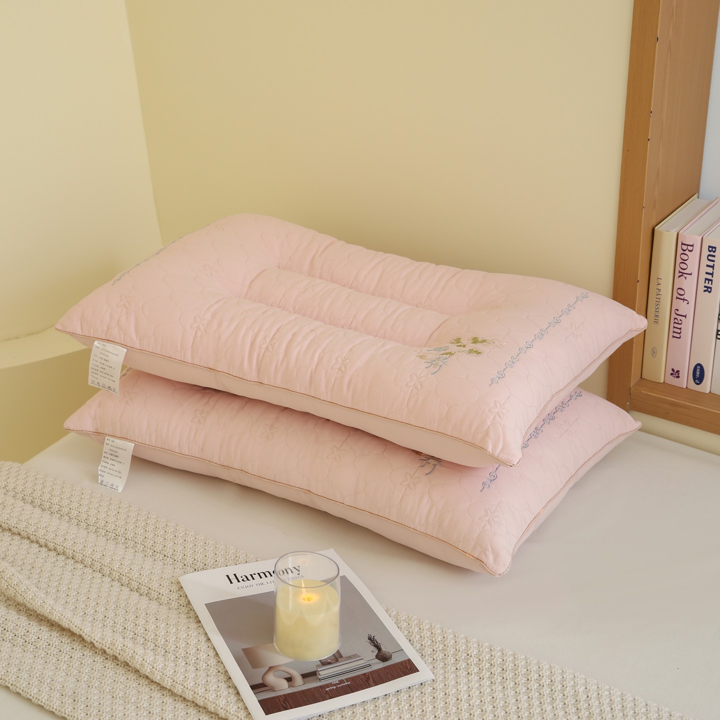 2025新款御草花香助眠枕头枕芯