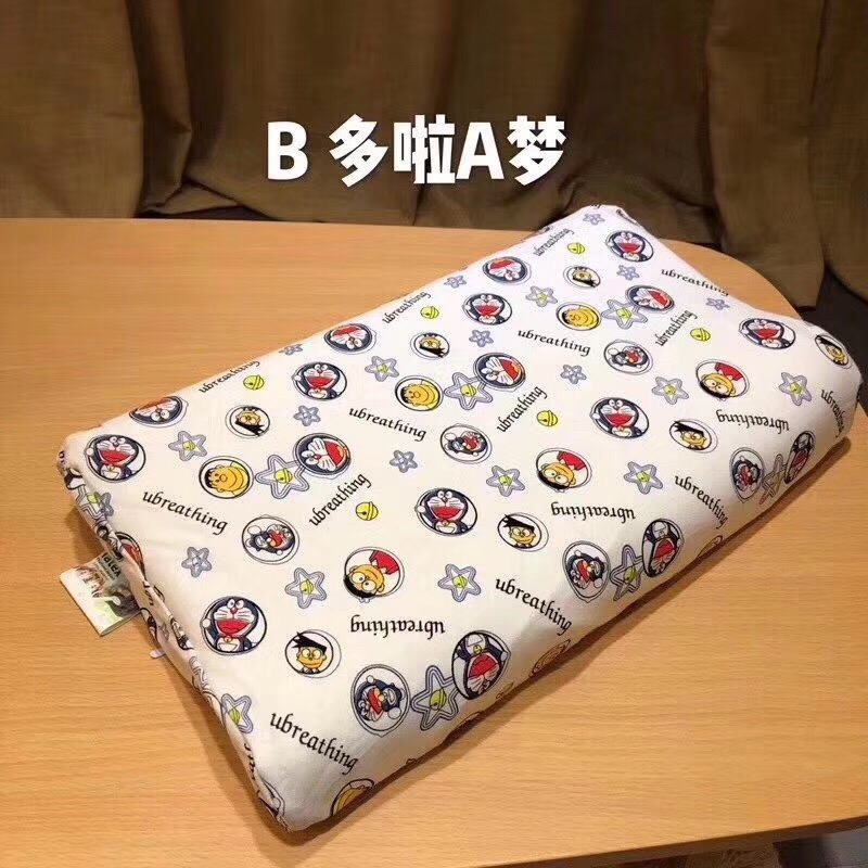 儿童天然乳胶枕（含内外套）直播爆款 27*45cm/只 哆啦A梦