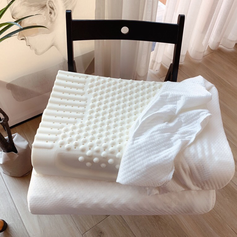 2022新款乳胶枕天然乳胶枕颗粒按摩乳胶枕系列枕头枕芯 40*60cm 一对装 按摩颗粒乳胶枕40*60cm
