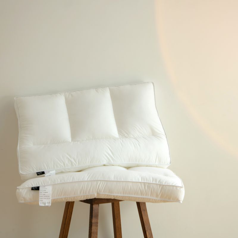 2024新款安安稳稳睡个好觉  日式全棉分区护颈枕 枕头枕芯 分区定位枕【单只】