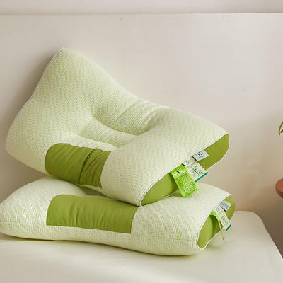 2024新款3D竹纤维抑菌安睡枕 48*74cm/只 3D竹炭抑菌安睡枕 低枕 一只装