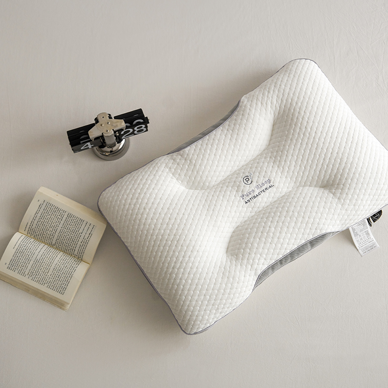 2024新款亲肤3D悬浮纯净抑菌枕 枕头枕芯 48*74cm 3D悬浮纯净抑菌枕【一只】