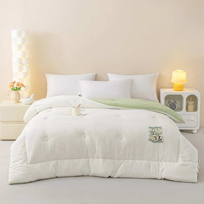 2025新款超柔水洗棉大豆被被子被芯